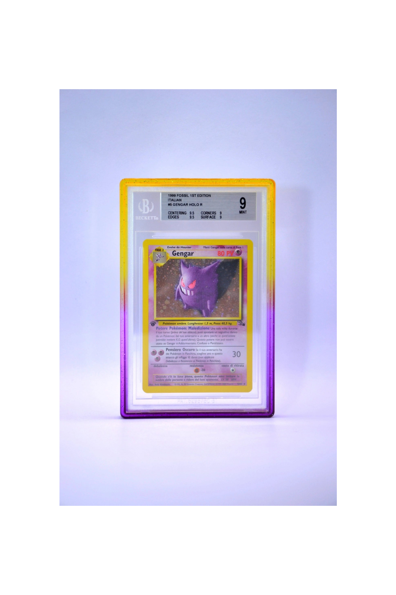 BUMPER WAY SHINING Protective Cover for BGS Graded Cards (35PT)
