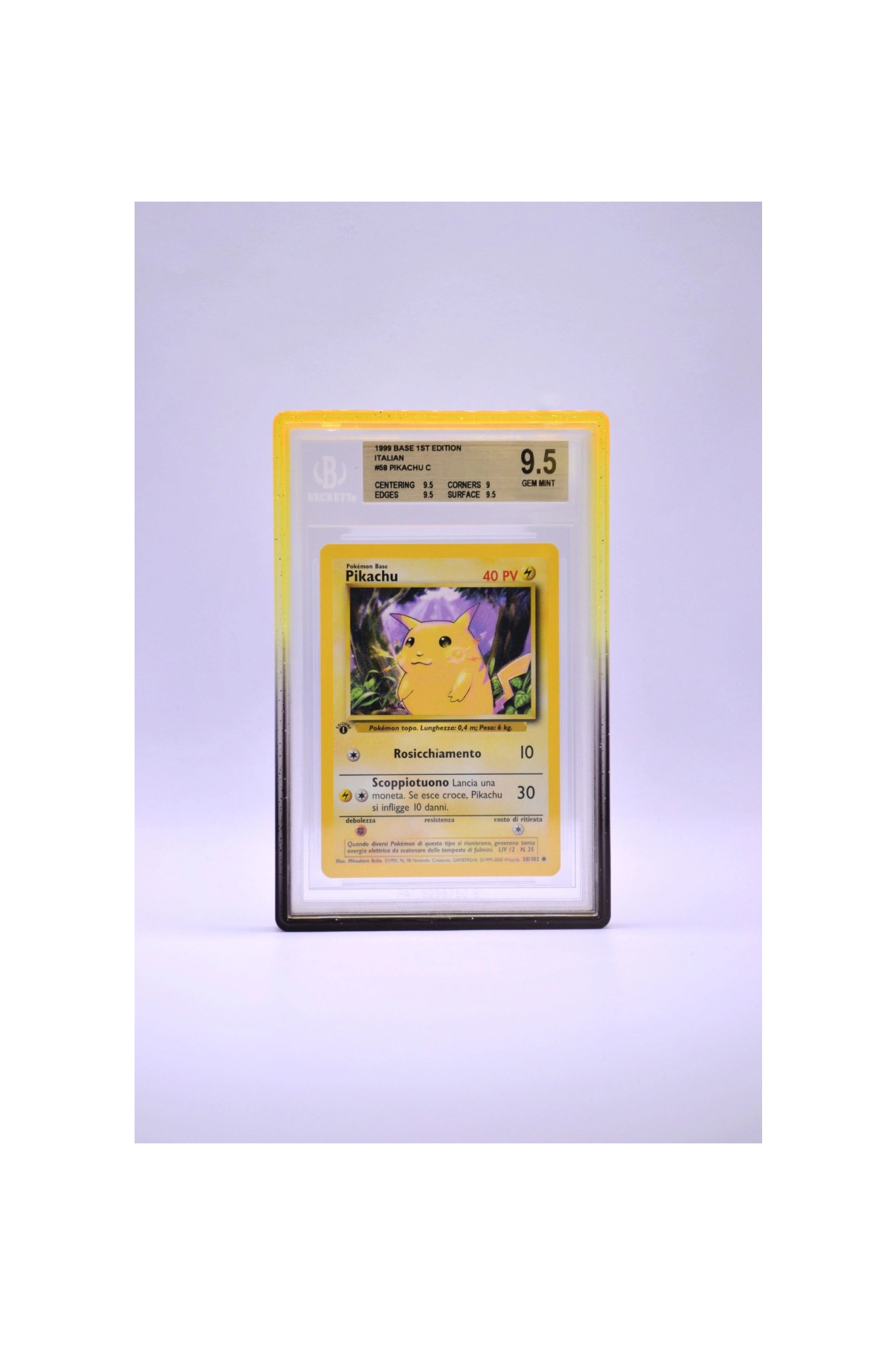 BUMPER WAY SHINING Protective Cover for BGS Graded Cards (35PT)