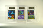 TRYNYTY | Display Premium per 3 Carte Gradate  BGS
