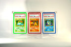 TRYNYTY BUMP | Display Premium per 3 Carte Gradate PSA | CGC | TAG | GRAAD