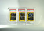 TRYNYTY | Display Premium per 3 Carte Gradate  PSA | CGC | TAG | GRAAD