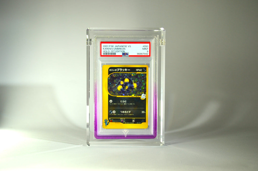 UNYCO DYAMOND BUMP | Display Premium per Carte Gradate PSA | CGC | TAG | GRAAD | BGS 35PT
